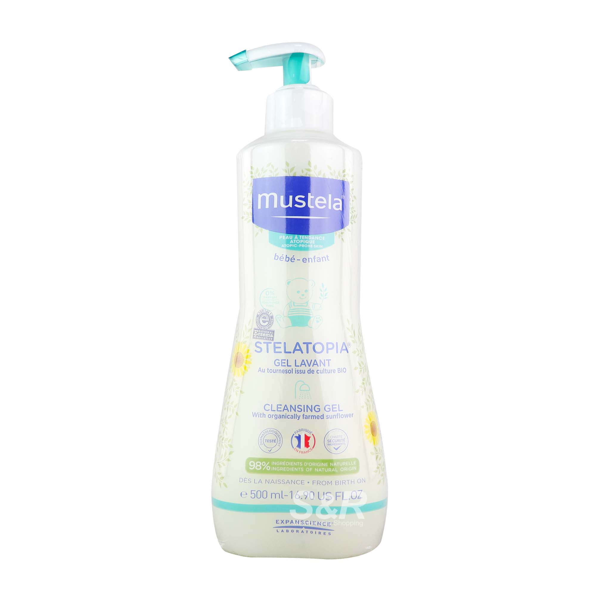 Mustela Stelatopia Cleansing Gel 500mL